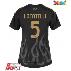 Juventus Manuel Locatelli #5 Tercera Equipación Mujer 2026-27 Manga Corta